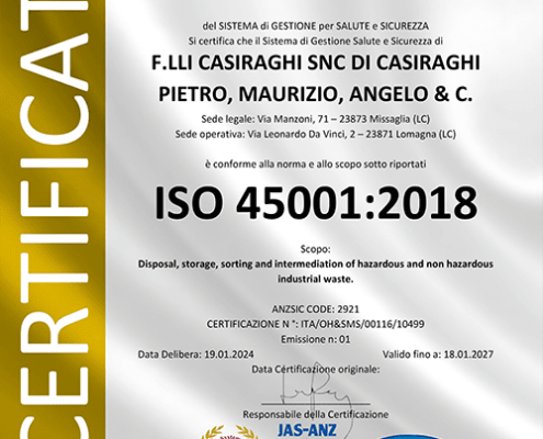 Fratelli-Casiraghi ISO-45001